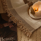 Butterfly Jacquard Soft Couch Blankets Cover for Couch Reversible Modern Sofa Slipcover Throw Covers