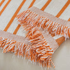 Boho Striped Jacquard Throw Sofa Slipcover Chenille Sofa Throws for Couches for Pets Kids Home Decor