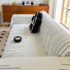 Boho Striped Jacquard Throw Sofa Slipcover Chenille Sofa Throws for Couches for Pets Kids Home Decor