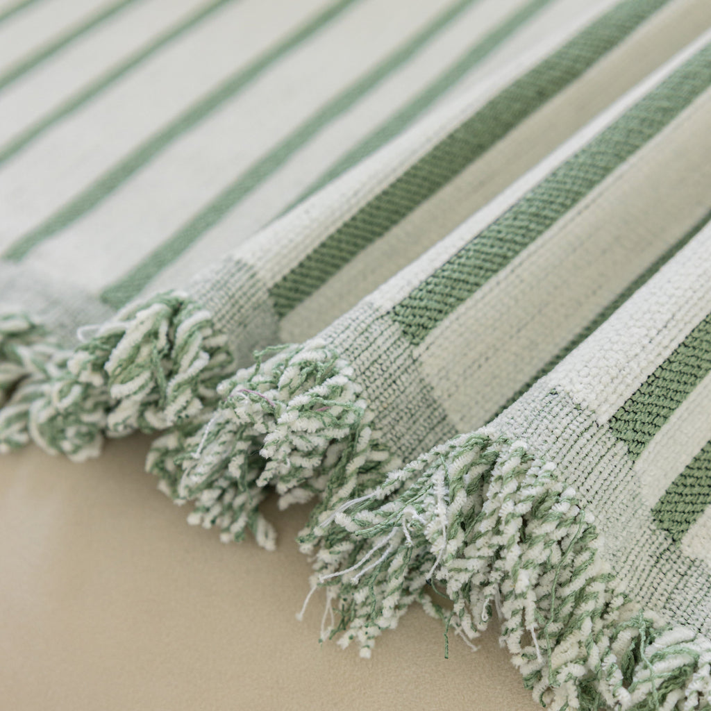Boho Striped Jacquard Throw Sofa Slipcover Chenille Sofa Throws for Couches for Pets Kids Home Decor