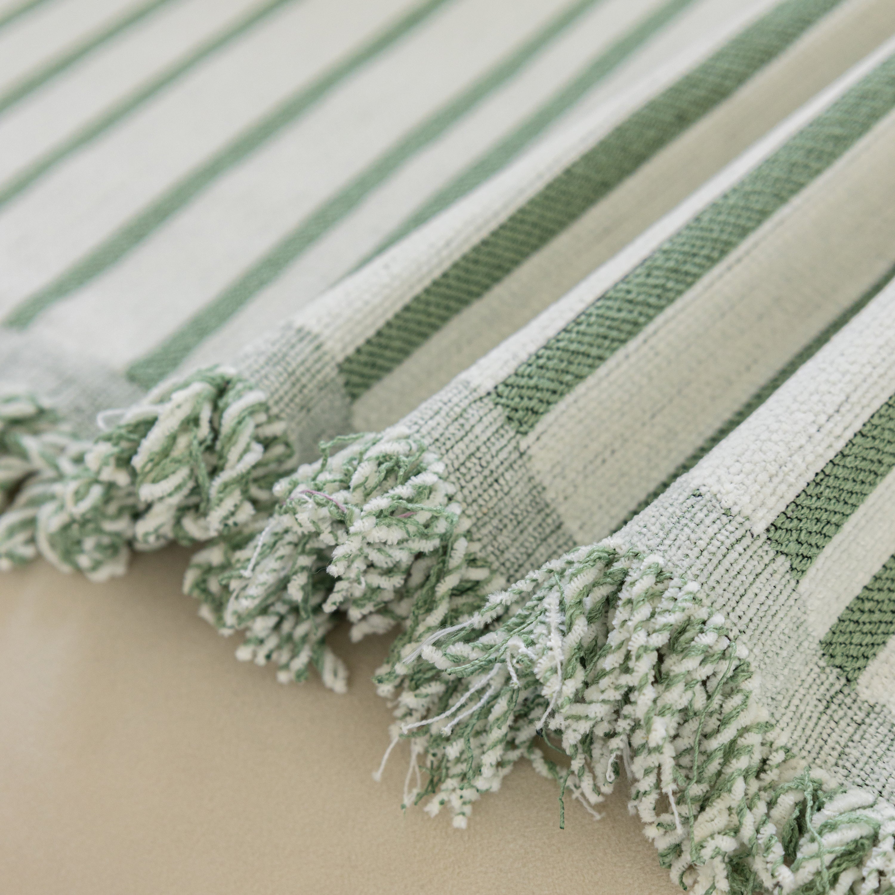 Boho Striped Jacquard Throw Sofa Slipcover Chenille Sofa Throws for Couches for Pets Kids Home Decor