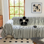 Boho Striped Jacquard Throw Sofa Slipcover Chenille Sofa Throws for Couches for Pets Kids Home Decor