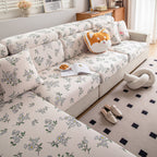 Cartoon Printing Elastic Seat Cushion Cover 1/2/3/4 Seater Sofa Cover Back Cushion Cover For Living Room