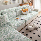 Cartoon Printing Elastic Seat Cushion Cover 1/2/3/4 Seater Sofa Cover Back Cushion Cover For Living Room