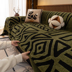 Boho Plush Couch Cover Bohemian Throw Blanket Decor Covers Sofa Chair Furniture Bed