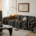 Bohemian Striped Sofa Cover, Decor Woven Throw for Couch, Loveseat, or Sectional