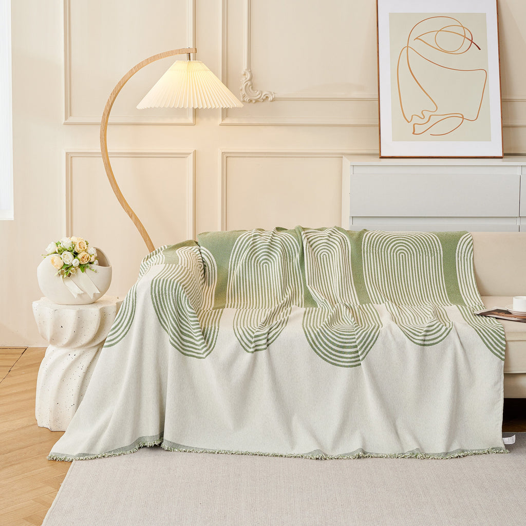 Chenille Boho Geometric Sofa Throw Cover Luxury Throws for Sofas Cat Proof Slipcovers Couch Covers